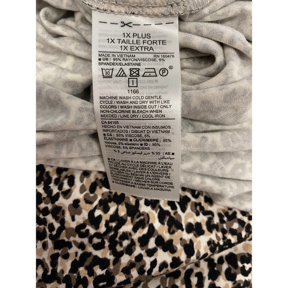 Old Navy Leopard Dress, Size 1X - Picture 7 of 7